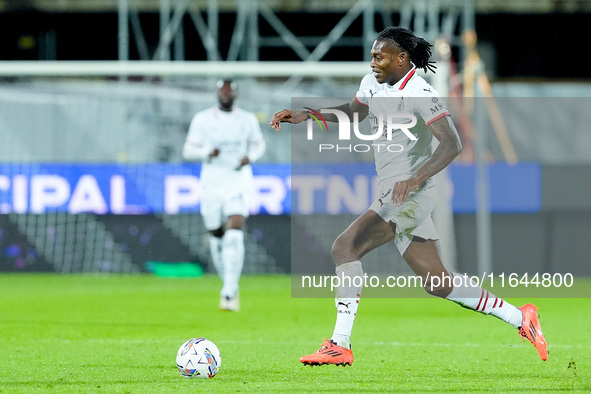 Rafael Leao of AC Milan during the Serie A Enilive match between ACF Fiorentina and AC Milan at Stadio Artemio Franchi on October 06, 2024 i...