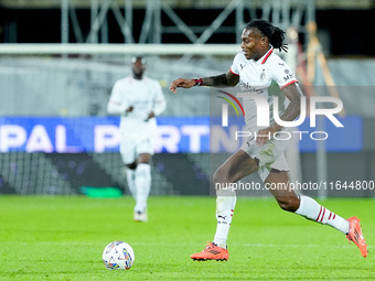 Rafael Leao of AC Milan during the Serie A Enilive match between ACF Fiorentina and AC Milan at Stadio Artemio Franchi on October 06, 2024 i...