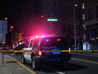 Two men sustain gunshot wounds in a shootout in Paterson, New Jersey, United States, on October 5, 2024. On Saturday evening, at approximate...