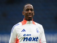 Willy Boly of Nottingham Forest participates in the Premier League match between Chelsea and Nottingham Forest at Stamford Bridge in London,...