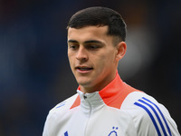 Ramon Sosa of Nottingham Forest participates in the Premier League match between Chelsea and Nottingham Forest at Stamford Bridge in London,...