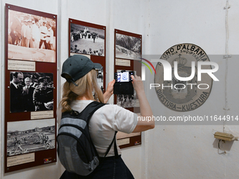 TIRANA, ALBANIA - SEPTEMBER 16:   
View inside the Bunk'Art Museum, a vast underground bunker built for the former Albanian dictator and hig...