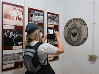 TIRANA, ALBANIA - SEPTEMBER 16:   
View inside the Bunk'Art Museum, a vast underground bunker built for the former Albanian dictator and hig...