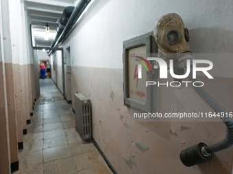 TIRANA, ALBANIA - SEPTEMBER 16:   
View inside the Bunk'Art Museum, a vast underground bunker built for the former Albanian dictator and hig...