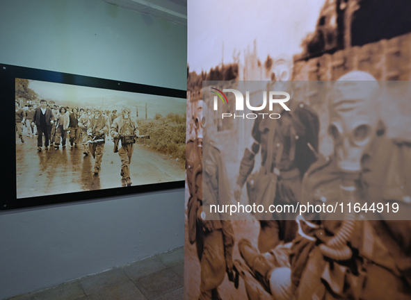 TIRANA, ALBANIA - SEPTEMBER 16:   
View inside the Bunk'Art Museum, a vast underground bunker built for the former Albanian dictator and hig...