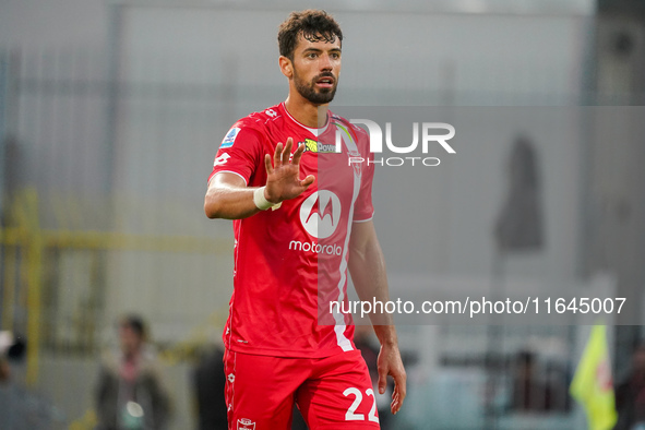 Pablo Mari participates in the match between AC Monza and AS Roma, Serie A, at U-Power Stadium in Monza, Italy, on October 6, 2024. 