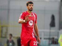 Pablo Mari participates in the match between AC Monza and AS Roma, Serie A, at U-Power Stadium in Monza, Italy, on October 6, 2024. (