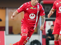 Alessandro Bianco participates in the match between AC Monza and AS Roma, Serie A, at U-Power Stadium in Monza, Italy, on October 6, 2024. (