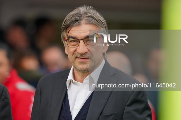 Ivan Juric is the head coach of AS Roma during the match between AC Monza and AS Roma in Serie A at U-Power Stadium in Monza, Italy, on Octo...