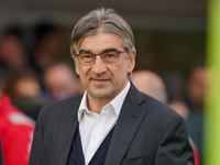 Ivan Juric is the head coach of AS Roma during the match between AC Monza and AS Roma in Serie A at U-Power Stadium in Monza, Italy, on Octo...