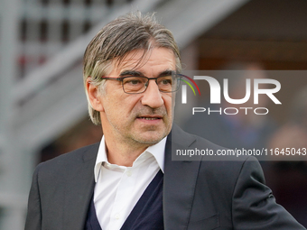 Ivan Juric is the head coach of AS Roma during the match between AC Monza and AS Roma in Serie A at U-Power Stadium in Monza, Italy, on Octo...