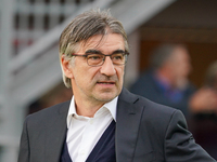 Ivan Juric is the head coach of AS Roma during the match between AC Monza and AS Roma in Serie A at U-Power Stadium in Monza, Italy, on Octo...