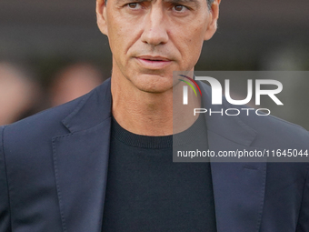 Alessandro Nesta, head coach of AC Monza, is present during the match between AC Monza and AS Roma in Serie A at U-Power Stadium in Monza, I...