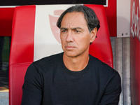 Alessandro Nesta, head coach of AC Monza, is present during the match between AC Monza and AS Roma in Serie A at U-Power Stadium in Monza, I...