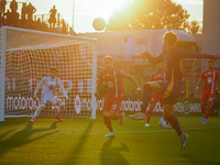 Nicola Zalewski participates in the match between AC Monza and AS Roma, Serie A, at U-Power Stadium in Monza, Italy, on October 6, 2024. (