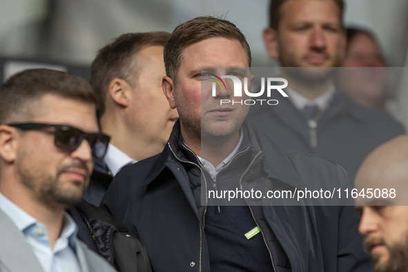 Norwich City Sporting Director, Ben Knapper, is seen before the Sky Bet Championship match between Norwich City and Hull City at Carrow Road...