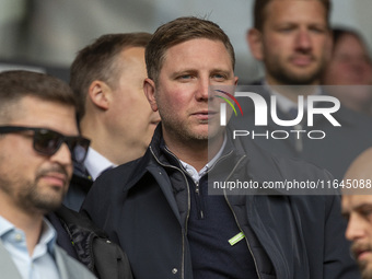 Norwich City Sporting Director, Ben Knapper, is seen before the Sky Bet Championship match between Norwich City and Hull City at Carrow Road...