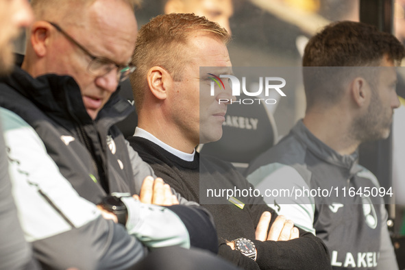 Norwich City Manager, Johannes Hoff Thorup, is seen before the Sky Bet Championship match between Norwich City and Hull City at Carrow Road...