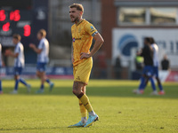 Tyler French of Sutton United plays during the Vanarama National League match between Hartlepool United and Sutton United at Victoria Park i...