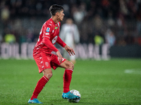 Matteo Pessina of AC Monza plays during the Serie A match between Monza and AS Roma at U-Power Stadium in Monza, Italy, on October 6, 2024....