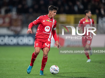 Matteo Pessina of AC Monza plays during the Serie A match between Monza and AS Roma at U-Power Stadium in Monza, Italy, on October 6, 2024....