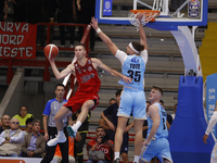 Jarrod Uthoff of Trieste is in action during the Italy Basket Serie A match between Napoli Basket and Pallacanestro Trieste at Fruit Village...