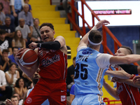 Colbey Ross of Trieste plays during the Italy Basket Serie A match between Napoli Basket and Pallacanestro Trieste at Fruit Village Arena in...