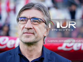 The head coach Ivan Juric of AS Roma is present during the Italian championship Serie A football match between AC Monza and AS Roma at U-Pow...