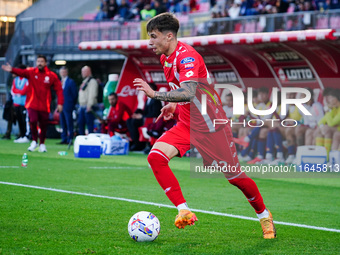 Alessandro Bianco (AC Monza) participates in the Italian championship Serie A football match between AC Monza and AS Roma at U-Power Stadium...