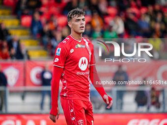 Daniel Maldini (AC Monza) participates in the Italian championship Serie A football match between AC Monza and AS Roma in Monza, Italy, on O...