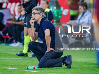 The head coach Ivan Juric of AS Roma is present during the Italian championship Serie A football match between AC Monza and AS Roma at U-Pow...