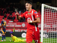 Dany Mota (AC Monza) celebrates the goal during the Italian championship Serie A football match between AC Monza and AS Roma at U-Power Stad...