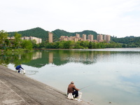 Housing for urban residents is seen in Yichang, Hubei province, China, on October 7, 2024. Today is World Habitat Day. (