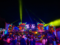 People attend the 751st edition of the Autumn Fair in Nijmegen city center, on October 5, 2024. (