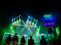 People attend the 751st edition of the Autumn Fair in Nijmegen city center, on October 5, 2024. (