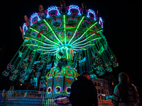 People attend the 751st edition of the Autumn Fair in Nijmegen city center, on October 5, 2024. (