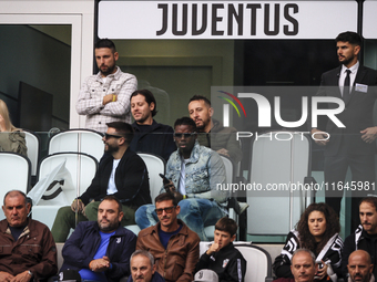 Juventus midfielder Paul Pogba attends the Serie A football match number 7, Juventus vs. Cagliari, at the Allianz Stadium in Turin, Piedmont...