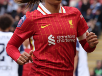 Taylor Hinds of Liverpool Women plays during the Barclays FA Women's Super League soccer match between Tottenham Hotspur Women and Liverpool...