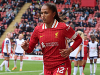 Taylor Hinds of Liverpool Women plays during the Barclays FA Women's Super League soccer match between Tottenham Hotspur Women and Liverpool...