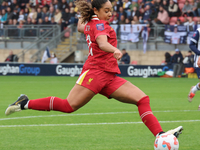 Olivia Smith of Liverpool Women plays during the Barclays FA Women's Super League soccer match between Tottenham Hotspur Women and Liverpool...