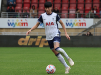 Ashleigh Neville of Tottenham Hotspur Women plays during the Barclays FA Women's Super League soccer match between Tottenham Hotspur Women a...