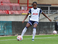 Jessica Naz of Tottenham Hotspur Women plays during the Barclays FA Women's Super League soccer match between Tottenham Hotspur Women and Li...