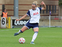 Martha Thomas of Tottenham Hotspur Women plays during the Barclays FA Women's Super League soccer match between Tottenham Hotspur Women and...