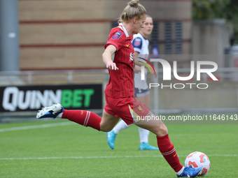 Jasmine Matthews of Liverpool Women plays during the Barclays FA Women's Super League soccer match between Tottenham Hotspur Women and Liver...