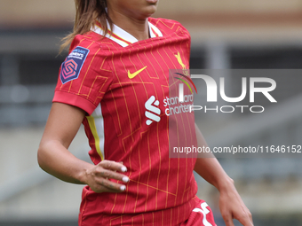 Taylor Hinds of Liverpool Women plays during the Barclays FA Women's Super League soccer match between Tottenham Hotspur Women and Liverpool...