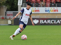 Ashleigh Neville of Tottenham Hotspur Women plays during the Barclays FA Women's Super League soccer match between Tottenham Hotspur Women a...