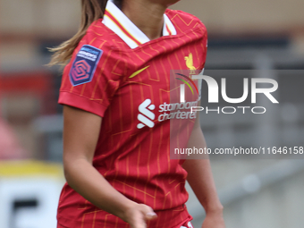 Taylor Hinds of Liverpool Women plays during the Barclays FA Women's Super League soccer match between Tottenham Hotspur Women and Liverpool...