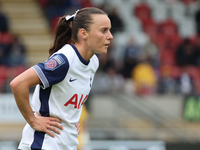 Hayley Raso of Tottenham Hotspur Women plays during the Barclays FA Women's Super League soccer match between Tottenham Hotspur Women and Li...