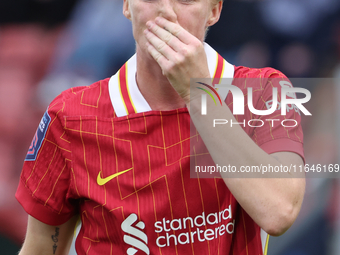 Jasmine Matthews of Liverpool Women plays during the Barclays FA Women's Super League soccer match between Tottenham Hotspur Women and Liver...