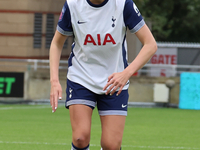 Eveliina Summanen of Tottenham Hotspur Women plays during the Barclays FA Women's Super League soccer match between Tottenham Hotspur Women...